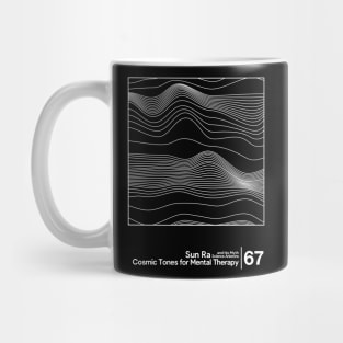 Sun Ra - Cosmic Tones / Minimal Style Graphic Artwork Design Mug